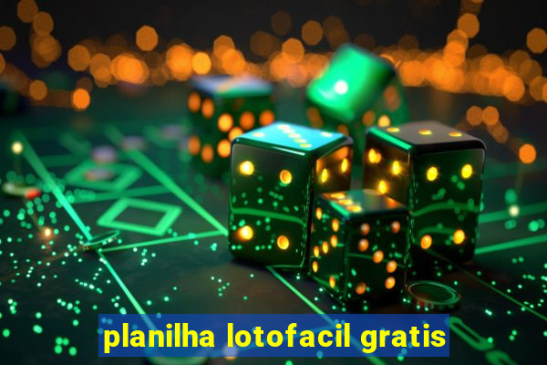 planilha lotofacil gratis